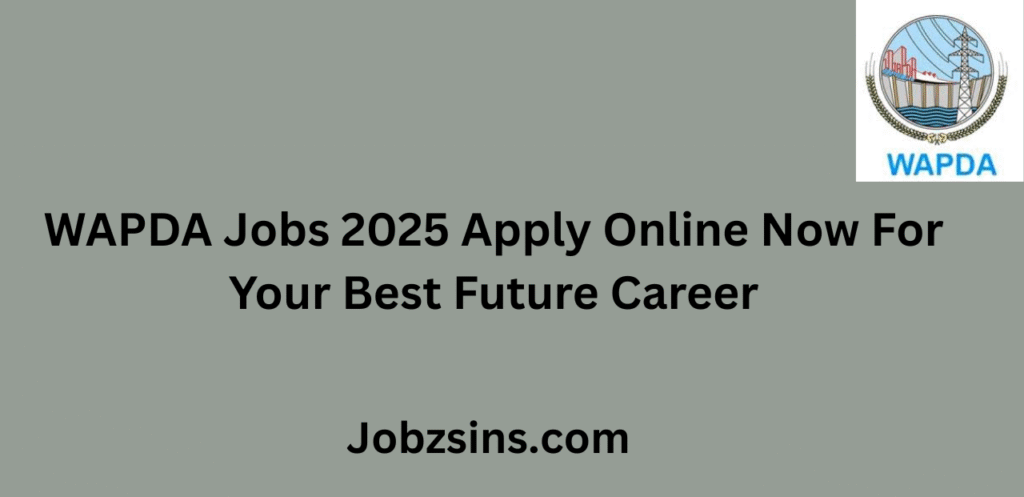 WAPDA Jobs 2025 Apply Online Now For Your Best Future Career